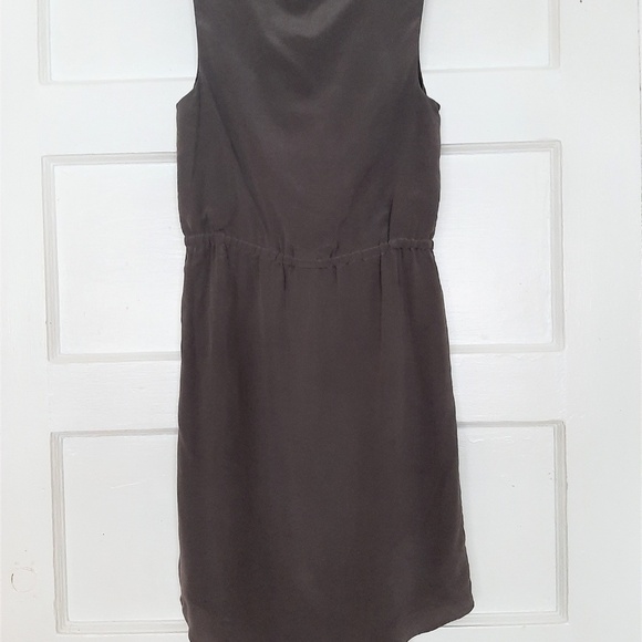 Cynthia Rowley Silk Sleeveless Tie Waist Dress - Picture 2 of 8